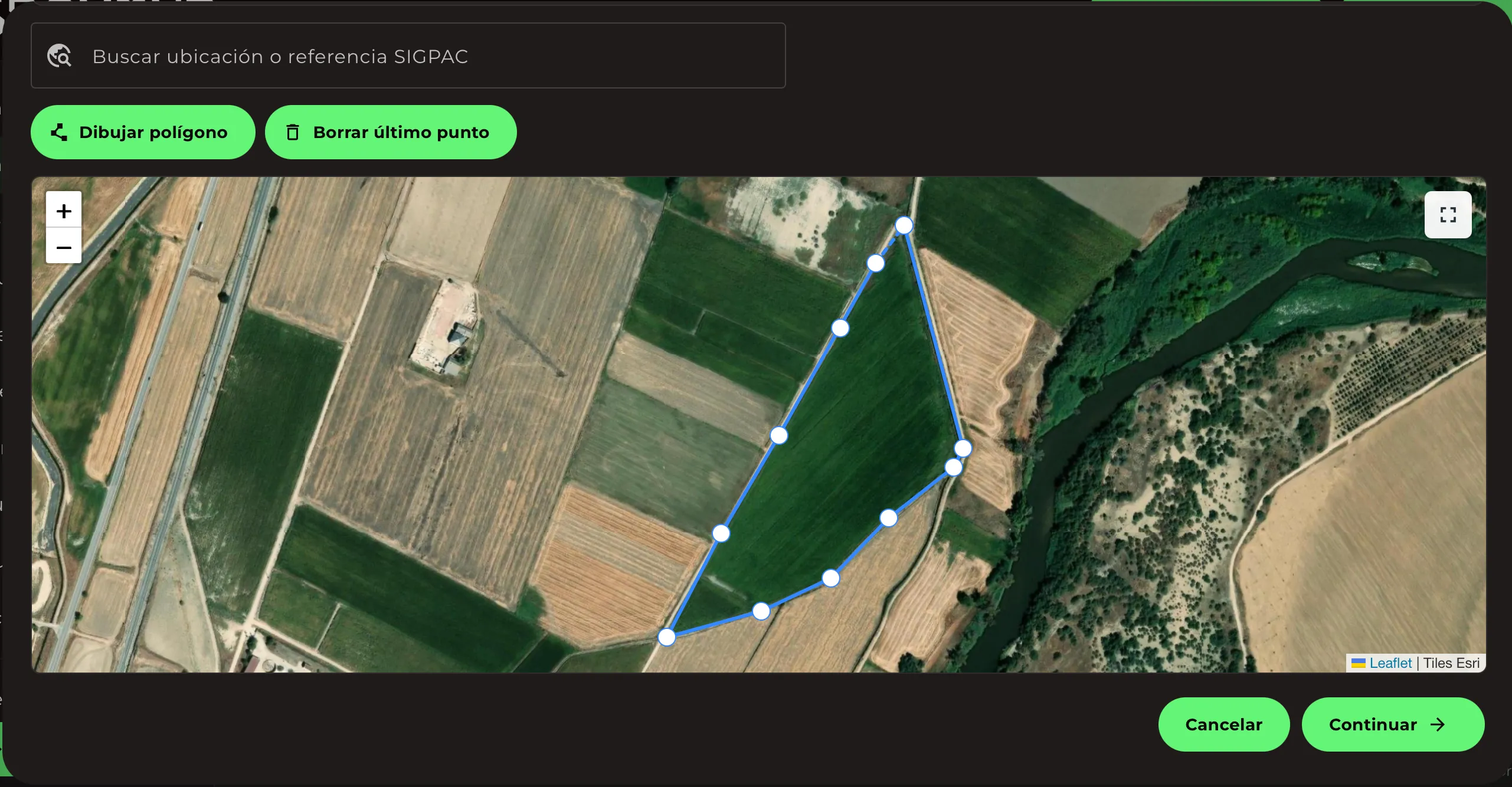 Dibuixa sobre el mapa